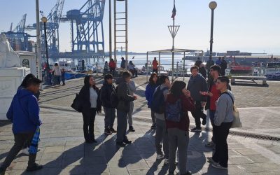 Estudiantes pudieron conocer la historia y patrimonio de Valparaíso
