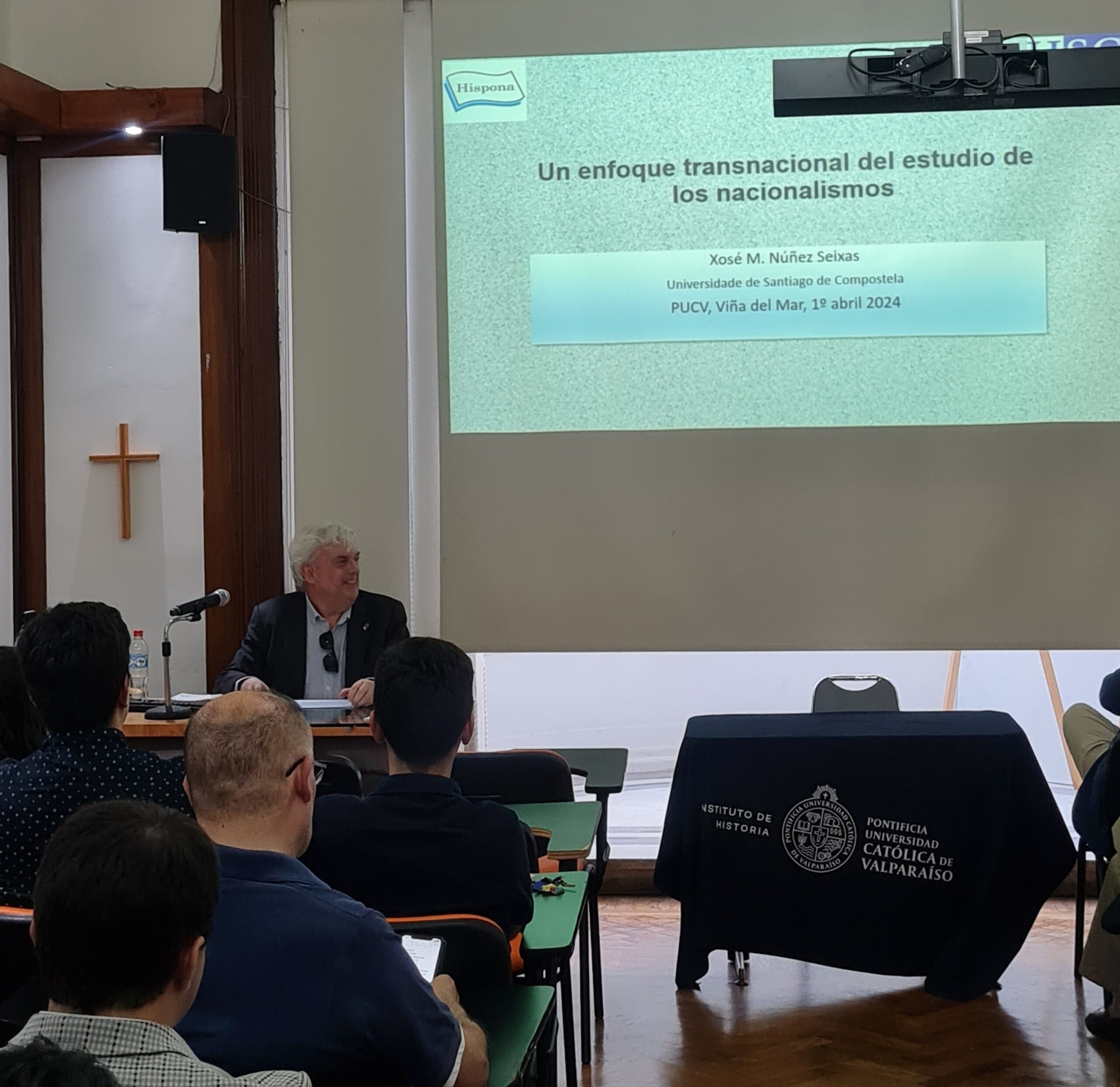 Con la presencia del Dr. Xosé Manoel Núñez se inauguró el programa de postgrado de Historia PUCV